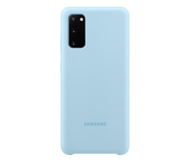Etui Silicone Cover do Samsung Galaxy S20  Sky niebieskie - 544132 - zdjęcie